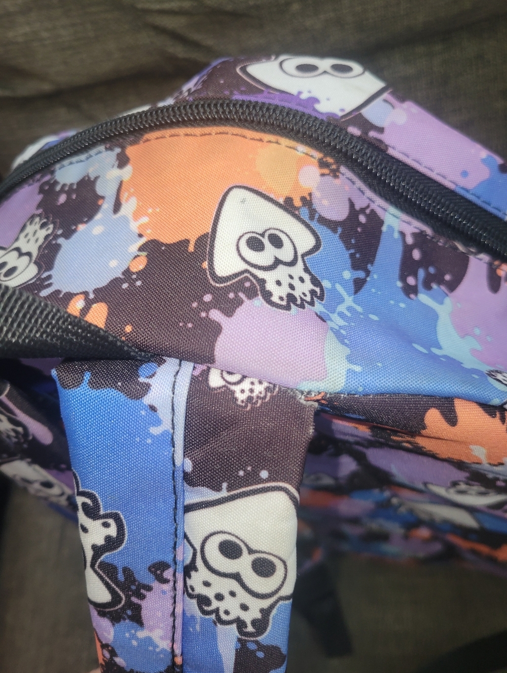 Colorful Ink Splatter Backpack - Picture 3 of 5